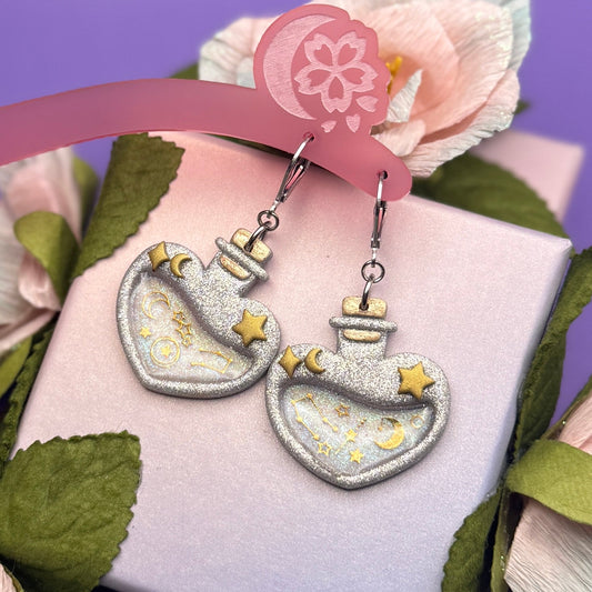 Earrings - Bottled Stars