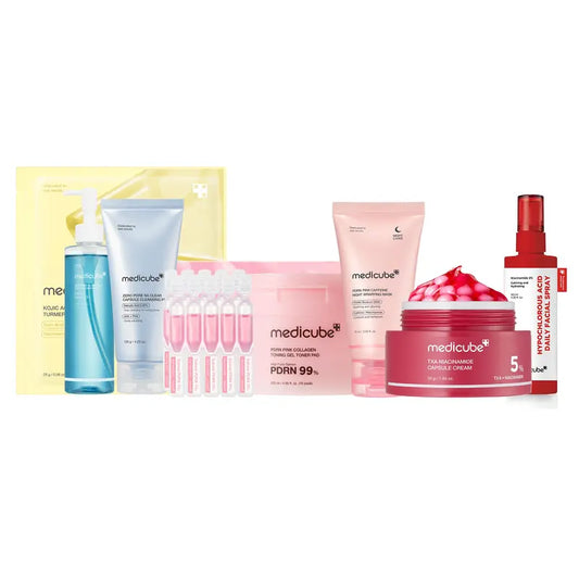 Affordable Glow in a WEEK Set | Includes 8 NEW TOP-SELLING products | Achieve Glass Glow Skin IN 7 DAYS with Korean Skincare